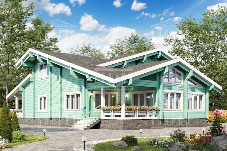 Дом из клееного бруса Морелия, 3