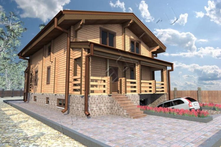 Дом из клееного бруса Гилберт, 3