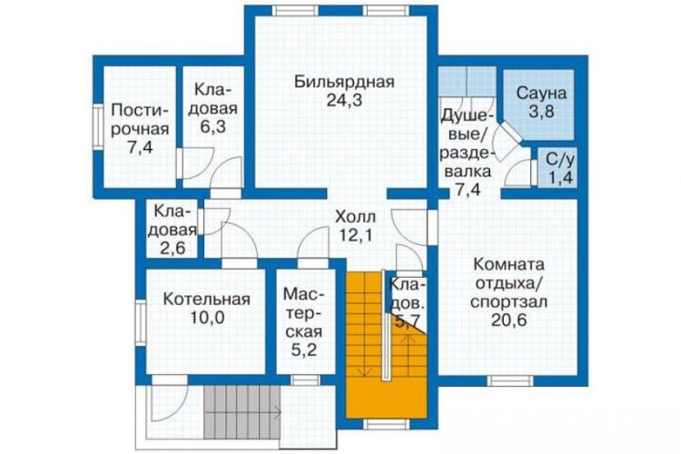 Дом из клееного бруса Стэмфорд, 2