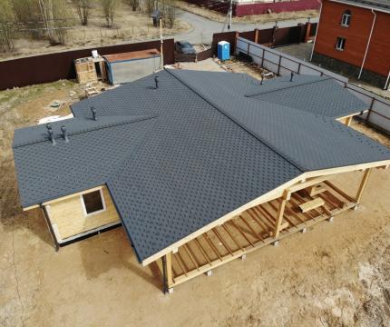 Дом из клееного бруса в Дубне