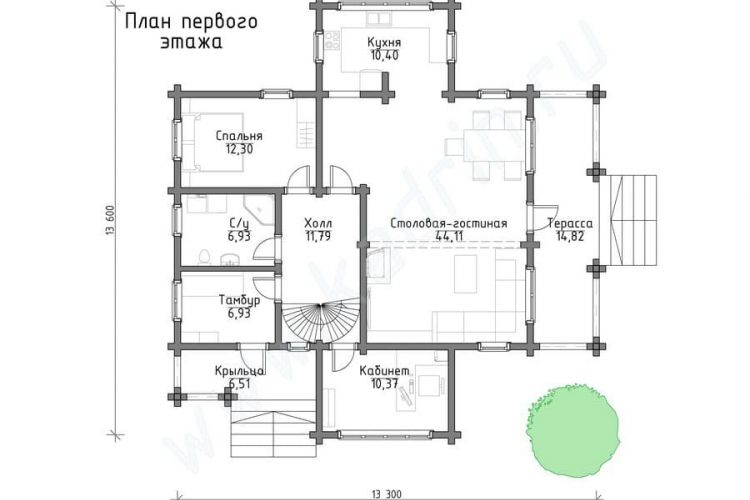 Дом из клееного бруса Харлинген, 5
