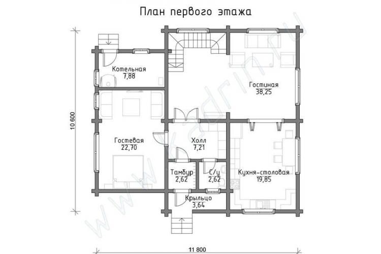 Дом из клееного бруса Майрхофен, 5